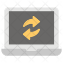 Web Synchronization Data Sync Backup Icon