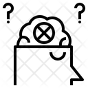 Syndrome Abnormal Brain Icon