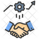 Synergy Partner Handshake Icon