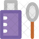 Syrup Bottle Spoon Icon