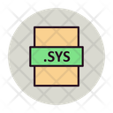 File Type Sys File Format Icon