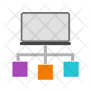 System Connection Flow Icon