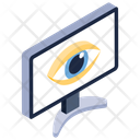 System Monitoring System Observation Cyber Monitoring Icon