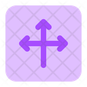 T Junction Arrow Icon