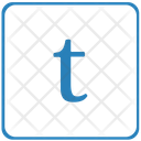 T Letter Icon