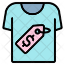 T Shirt Price  Icon