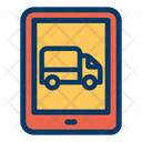 Tab Tablet Truck Icon
