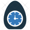 Time Clock Table Icon