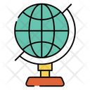 Table Globe Planet Map Icon