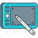 Tablet Drawing Icon