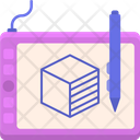Tablet Drawing Icon