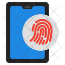Tablet Fingerprint Icon