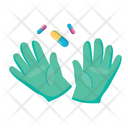 Tablets And Gloves Icon