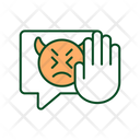 Tackling Hate Speech Incident Icon