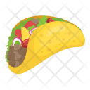 Taco Food Wheat Icon