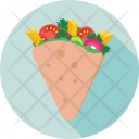 Tacos Tortilla Shawarma Icon
