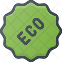 Tag Sticker Eco Icon