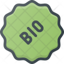 Tag Sticker Bio Icon