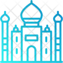 Taj Mahal Icon - Download in Gradient Style