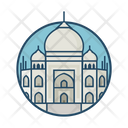 Taj Mahal India Famous Building Landmark Icon