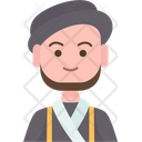Tajiks Man Icon