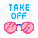 Take Off Glasses Icon