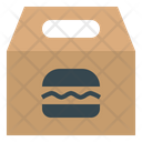 Takeaway Fastfood Delivery Burger Street Food Truck Icon