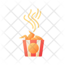 Chicken Wings Basket Icon
