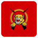 Tamil Eelam Flag Icon