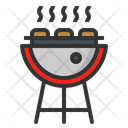 Grill Meat Cooking Icon