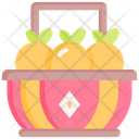 Tangerine Fruit Orange Icon