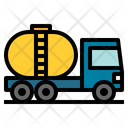 Transport Vehicle Tanker Truck Icon
