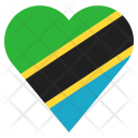 Tanzania Flag Country Icon