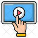 Tap Video Mobile App Mobile Video Icon