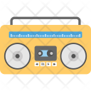 Tape Recorder Cassette Icon
