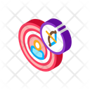 Human Center Target Icon