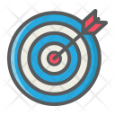 Target Dartboard Success Icon
