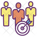 Itarget Customers Target Customers Target People Icon