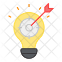 Target Idea Aim Idea Dart Idea Icon