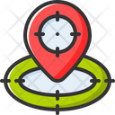 Target Location Destination Pin Icon