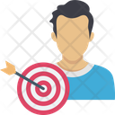 Business Focus Business Target Dartboard Goal Icon