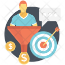 Sales Funnel Modern Icon