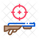Gun Targeting Hunting Icon