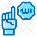 Tauhid One Hand Icon