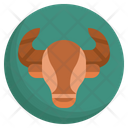 Taurus Bull Side View Icon