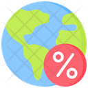 Tax Percent Sale Icon