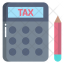 Tax Calculating Icon