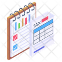 Tax File Tax Report Tax Document Icon
