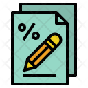 Fill Tax Form Icon