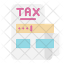 Tax Form Tax Document Income Tax Icon